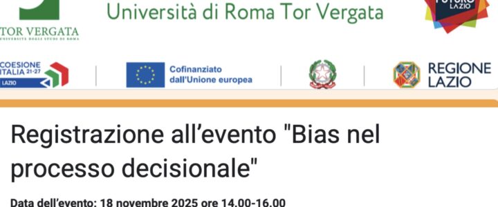 Bias nel processo…. Bias nel processo….