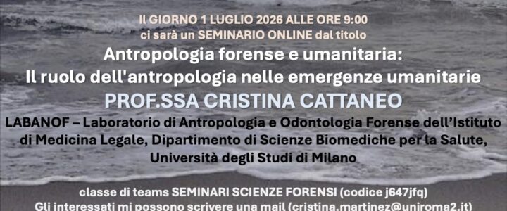Il ruolo dell’antropologia nelle emergenze umanitarie Il ruolo dell’antropologia nelle emergenze umanitarie